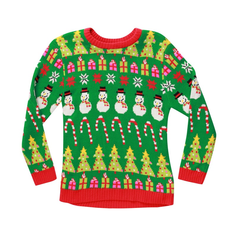 #followme Ugly Christmas Sweaters for Girls 68601-10501-7-8 - Image 1